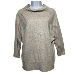 Columbia Mock Neck Long Sleeve Shirt, M